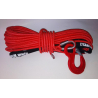 Syntetické lano 10 mm x 28 m s hákem ( ochranný oplet )