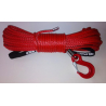 Syntetické lano 8 mm x 24 m s hákem